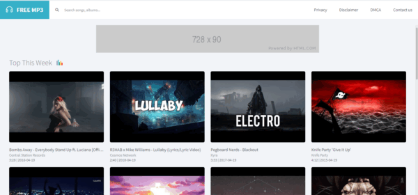 Youtube MP3 Search Engine