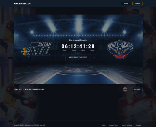 Foxsports Landing Page
