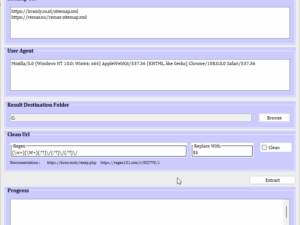 Sitemap Extractor