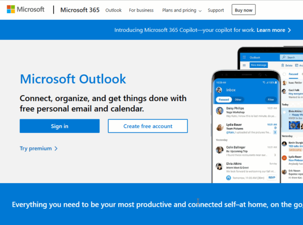 Bot Register Email Outlook